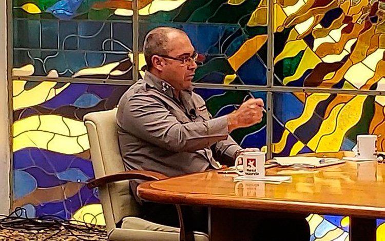 Eddy Sierra Arias, segundo jefe de la Dirección General de la Policía Nacional Revolucionaria (PNR), Eddy Sierra Arias, segundo jefe de la Dirección General de la Policía Nacional Revolucionaria (PNR),