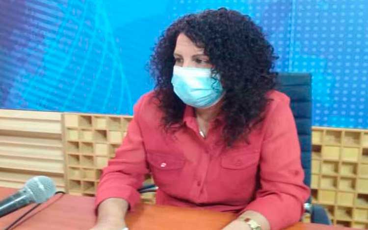 Dilkis Ponce Expósito, primera secretaria del PCC en Santa Clara. Dilkis Ponce Expósito, primera secretaria del PCC en Santa Clara.