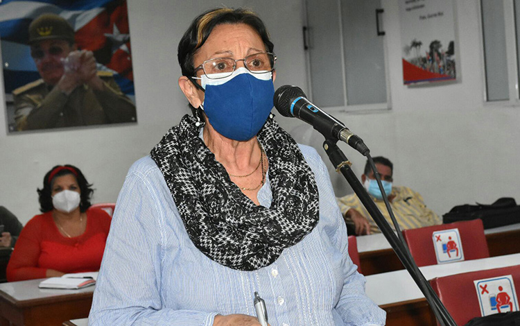 María del Carmen Velasco, directora del Citma en Villa Clara. María del Carmen Velasco, directora del Citma en Villa Clara.