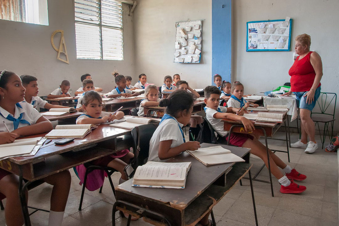 Escuela primaria ENU Zeneido Costa Llerena, de Santa Clara.