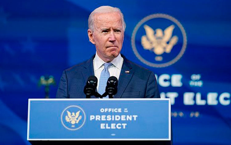 Joe Biden habla a la nación tras manifestaciones en el Capitolio. Joe Biden habla a la nación tras manifestaciones en el Capitolio.