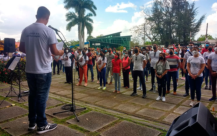 Jóvenes juristas del país efectúan acto en el Sitio Museo Acción contra el Tren Blindado. Jóvenes juristas del país efectúan acto en el Sitio Museo Acción contra el Tren Blindado.