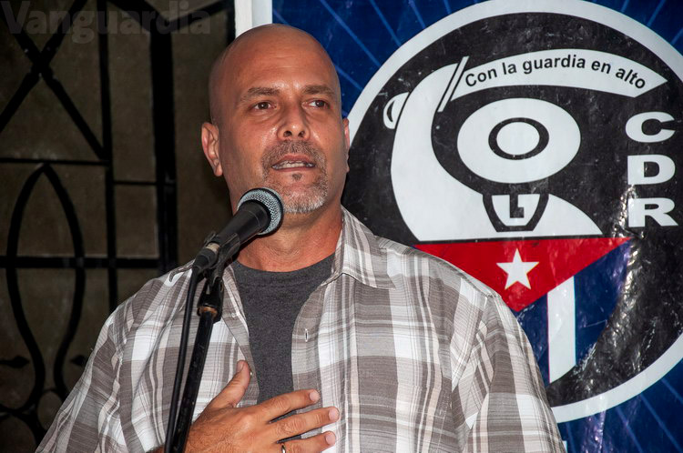 Gerardo Hernández Nordelo, coordinador nacional de los CDR. Gerardo Hernández Nordelo, coordinador nacional de los CDR.