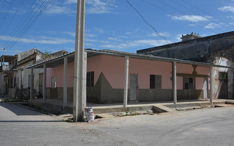 Viviendas recién concluidas en Caibarién.