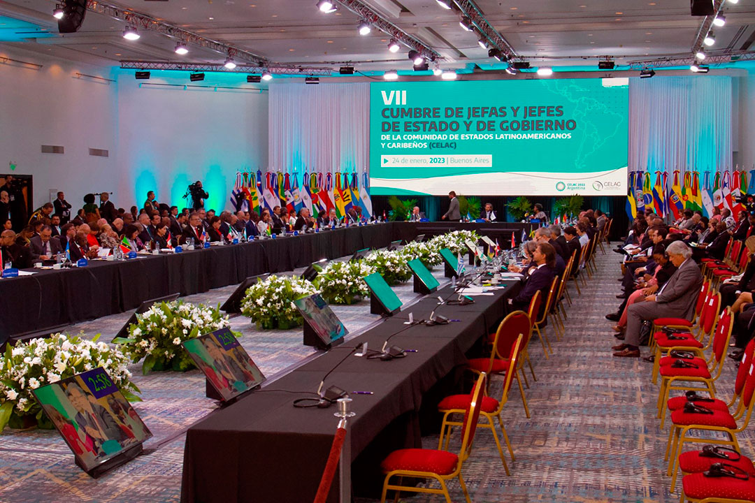 Plenario de la VII Cumbre de la Celac.
