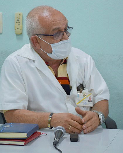 Dr. Pedro Figueroa González, vice director quirúrgico del hospital Arnaldo Milián Castro, de Villa Clara. Dr. Pedro Figueroa González, vice director quirúrgico del hospital Arnaldo Milián Castro, de Villa Clara.