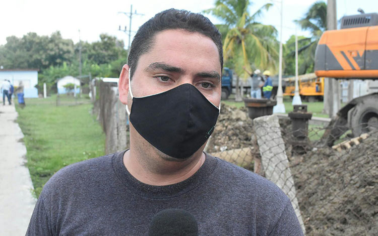 Lizardo González Saavedra, delegado de Recursos Hidráulicos en Villa Clara. Lizardo González Saavedra, delegado de Recursos Hidráulicos en Villa Clara.