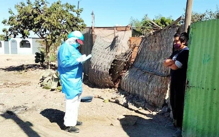 Licenciada en Efermería Dulce Milagros Hernández realiza pesquisa en Perú para combatir la COVID-19. Licenciada en Efermería Dulce Milagros Hernández realiza pesquisa en Perú para combatir la COVID-19.