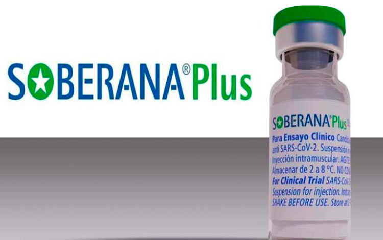 Soberana Plus, vacuna anti-COVID-19. Soberana Plus, vacuna anti-COVID-19.