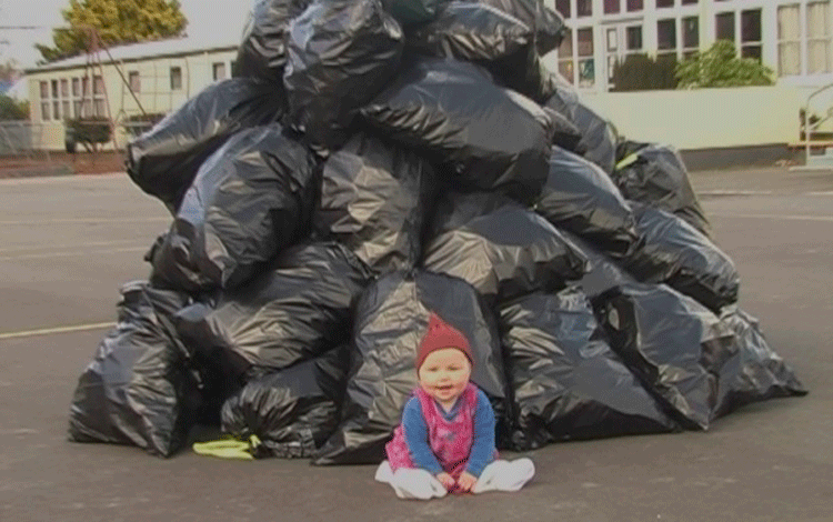 Bebés generan mucha basura