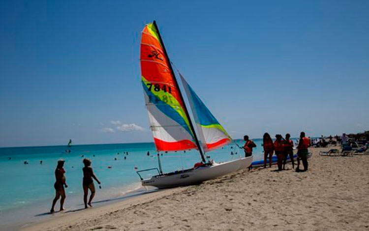 Playa de Varadero, en Cuba. Playa de Varadero, en Cuba.