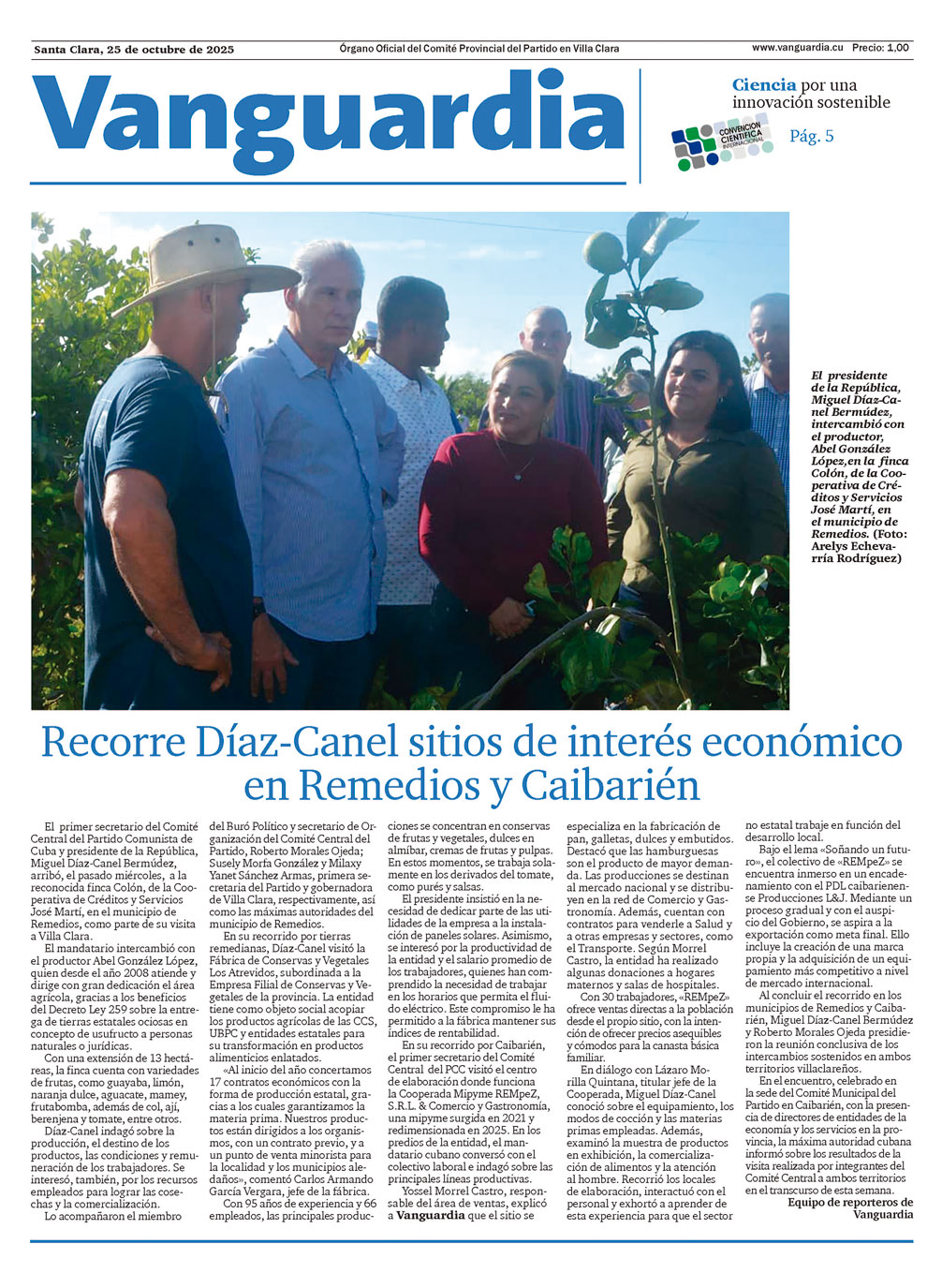 Primera página