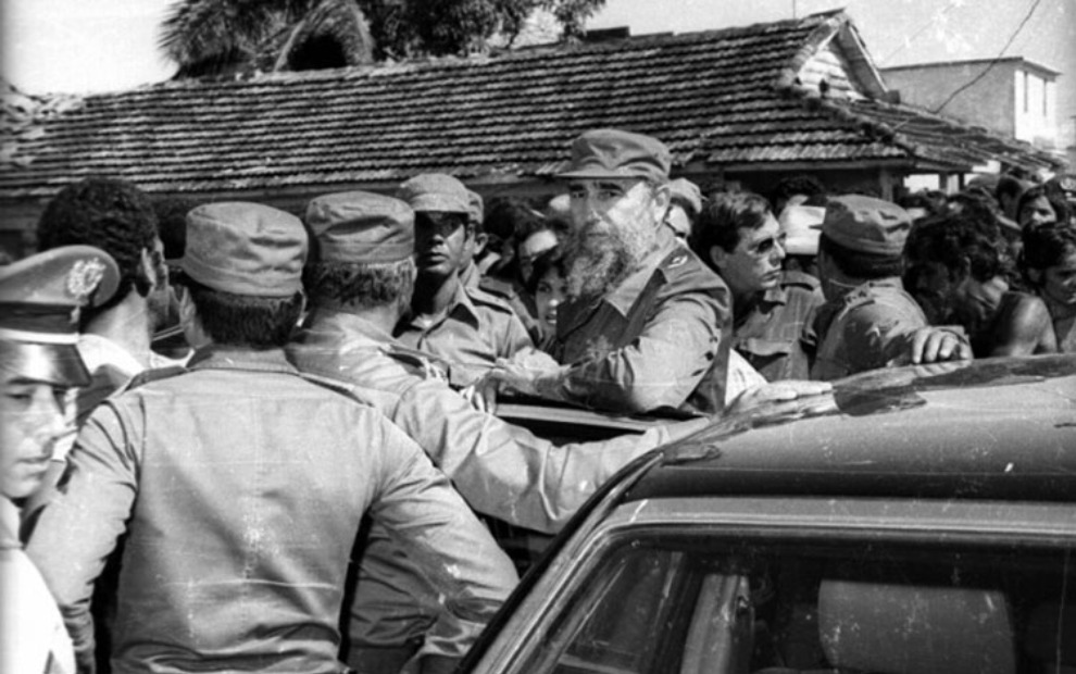 En Isabela de Sagua constató los estragos causado por el huracán Kate, en 1985. (Foto: Manuel de Feria García)