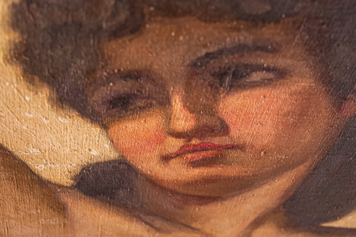 La fama, pintura en el interior del teatro La Caridad. La fama, pintura en el interior del teatro La Caridad.