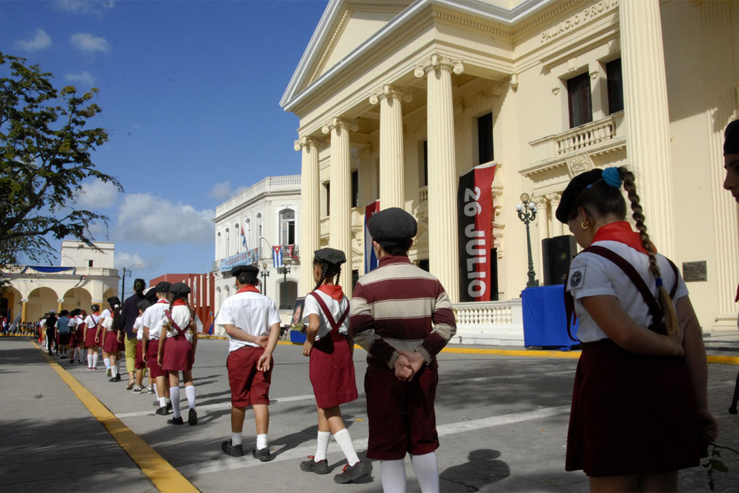 Homenaje a Fidel en la Biblioteca Provincial Martí.