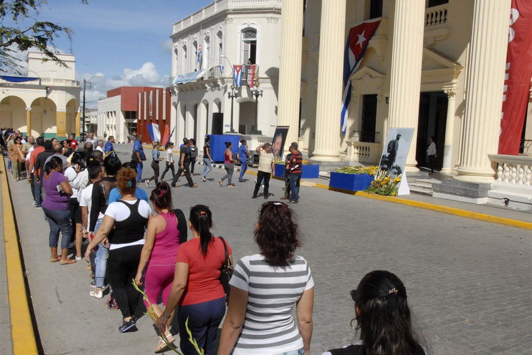 Homenaje a Fidel en la Biblioteca Provincial Martí.