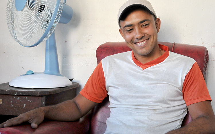 Joven campesino villaclareño