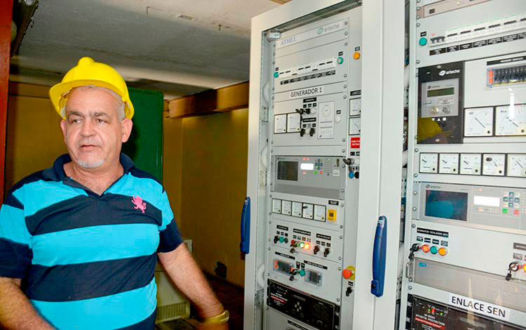 Oldaniel Rico, director del central George Washington, de Santo Domingo, Villa Clara. Oldaniel Rico, director del central George Washington, de Santo Domingo, Villa Clara.