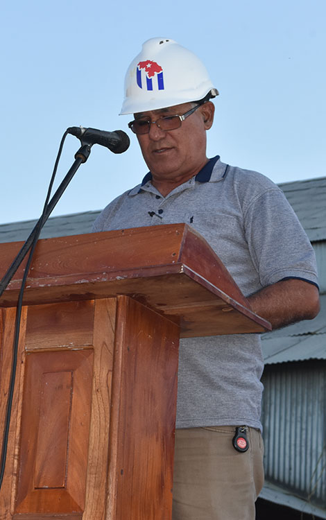 Andrés Durán, director de la empresa azucarera de Villa Clara. Andrés Durán, director de la empresa azucarera de Villa Clara.