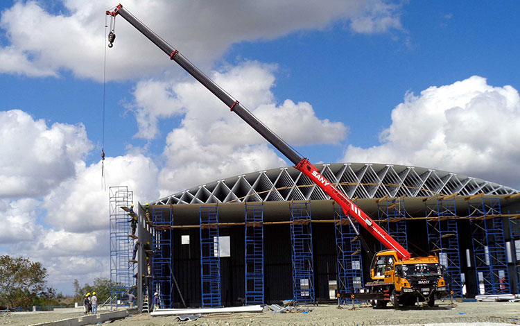 Construcción de planta de plaguicidas y fertilizantes biológicos. Construcción de planta de plaguicidas y fertilizantes biológicos.