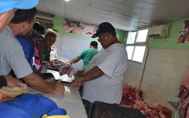 Venta de carne de cerdo por fin de año Venta de carne de cerdo por fin de año