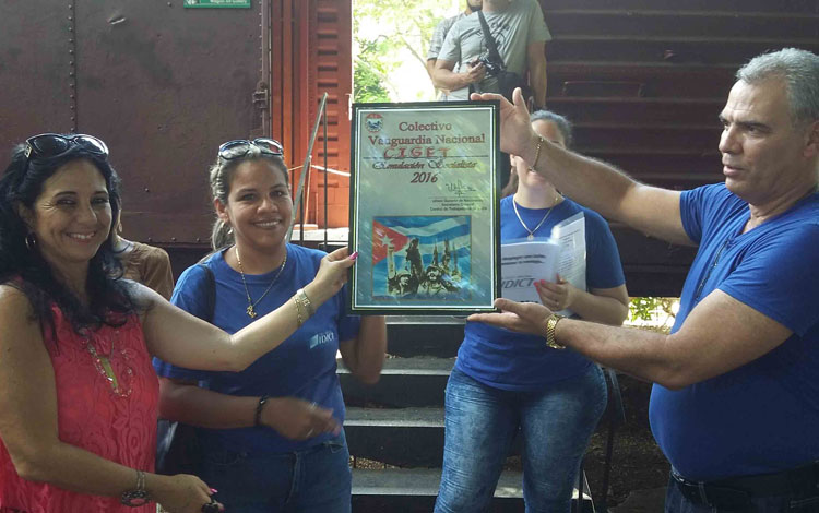 Reconocimiento al Ciget, de Villa Clara.