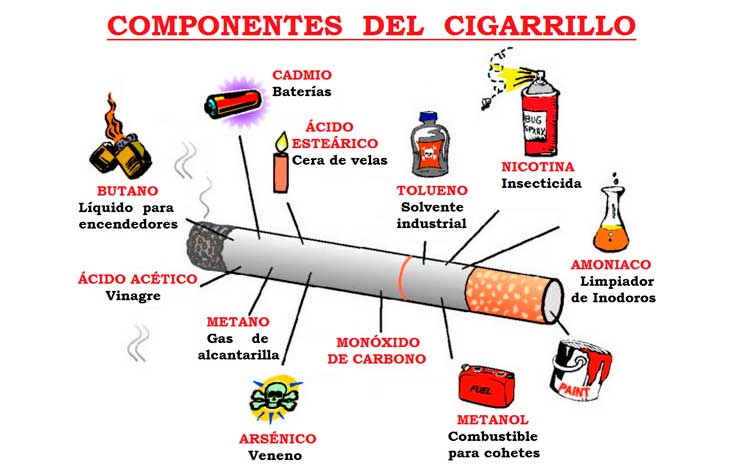 Componentes del tabaco Componentes del tabaco