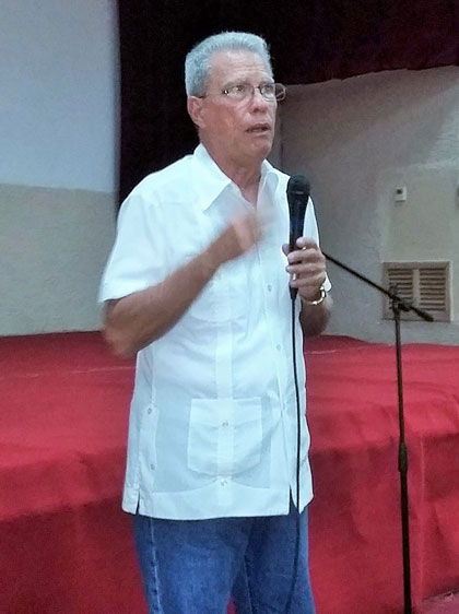 Dr. Luis Lecha Estela, de la Sociedad Internacional de Biometeorología. Dr. Luis Lecha Estela, de la Sociedad Internacional de Biometeorología.