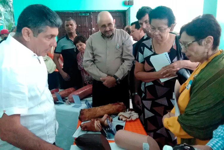 Producciones de la Empresa Cárnica de Villa Clara.