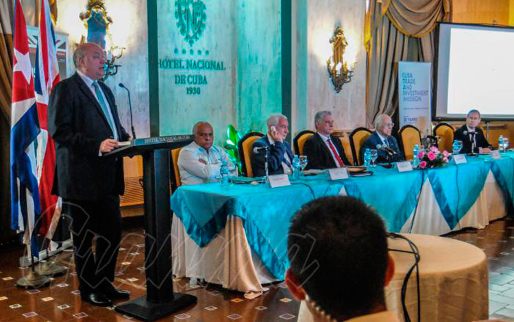 Foro de Negocios Cuba-Reino Unido. Foro de Negocios Cuba-Reino Unido.