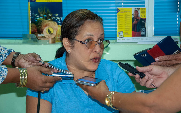 Mayra Arevich Marín, presidenta ejecutiva de la Empresa de Telecomunicaciones de Cuba.