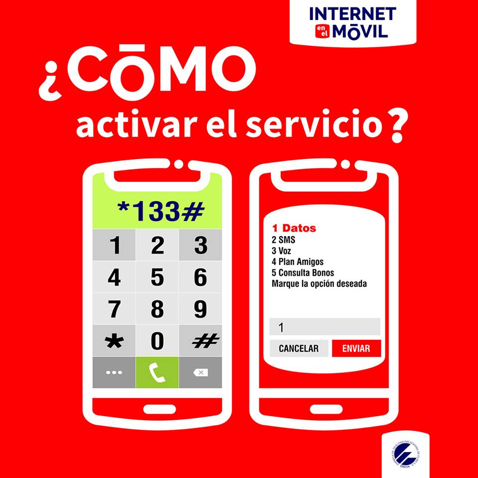 Internet en los móviles