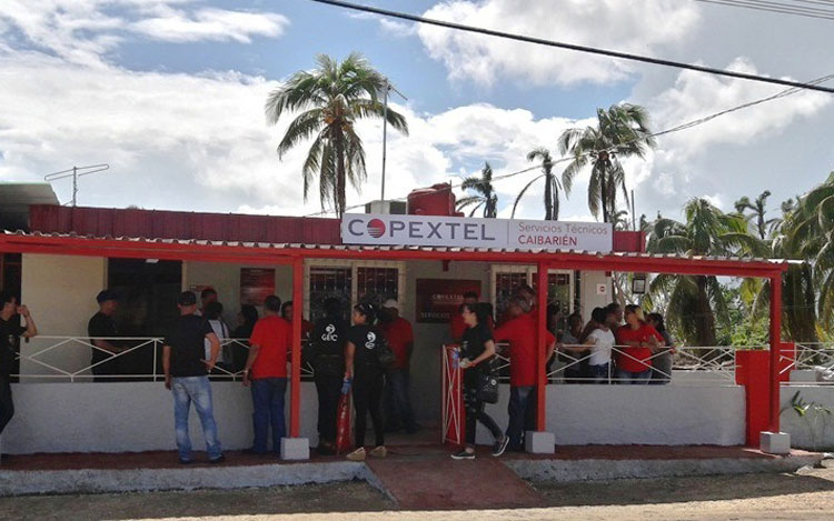 Oficina de Copextel en Caibarién