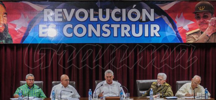 Miguel Díaz-Canel preside balance de la Construcción 2019 Miguel Díaz-Canel preside balance de la Construcción 2019