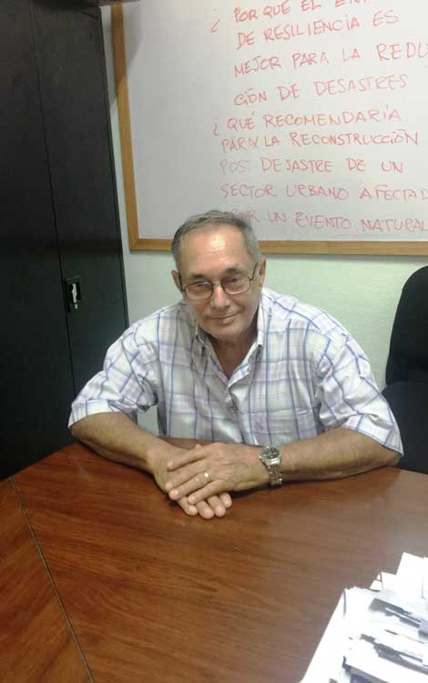 Máster Pedro Seijo Pérez, co-director del Proyecto Hábitat Máster Pedro Seijo Pérez, co-director del Proyecto Hábitat