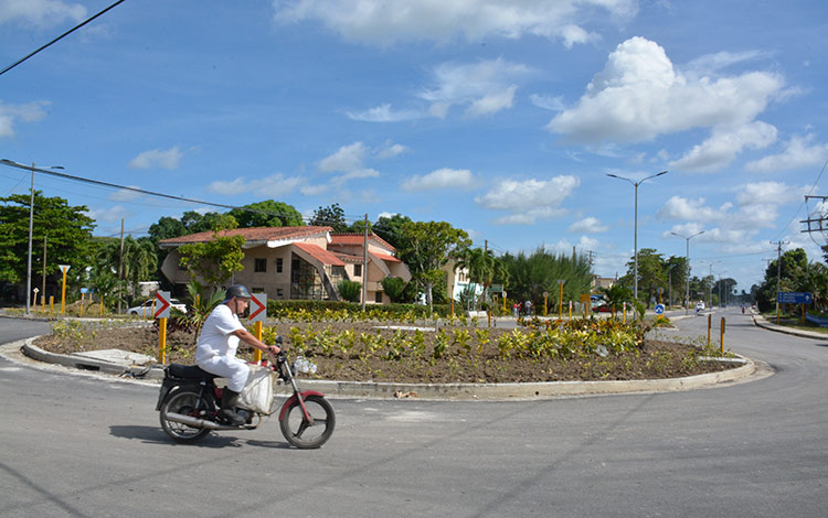 Carretera Central, banda a Placetas, en Santa Clara.