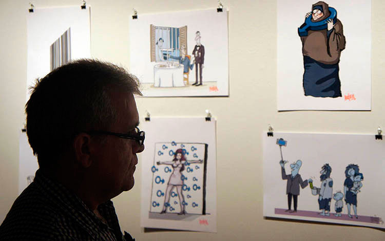 Exposición de Martirena en Canadá. Alfredo Martirena, exposición en Canadá, Foro Social Mundial.