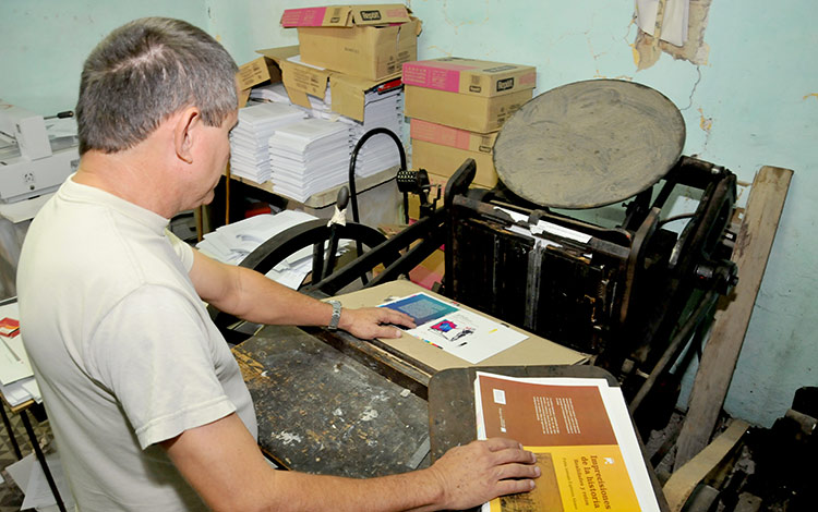 Imprenta de Cultura en Villa Clara