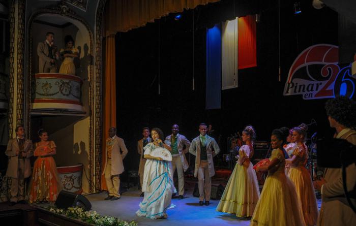 Gala en el teatro José Jacinto Milanés, de Pinar del Río
