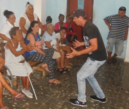 Brigada artística Sergio Corrieri recorre comunidades afectadas por huracán Irma en Villa Clara. Brigada artística Sergio Corrieri recorre comunidades afectadas por huracán Irma en Villa Clara.