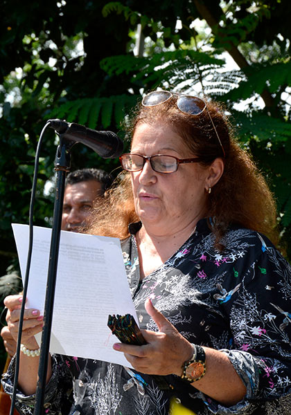 Margarita Bellas, presidenta de la ASCUBI. Margarita Bellas, presidenta de la ASCUBI.