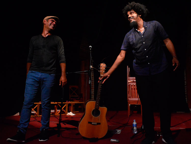 Roly Berrío y Raúl Cabrera