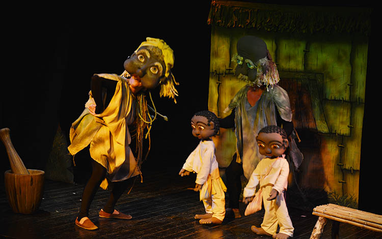 Grupo Guiñol de Remedios, obra El agüita de todos.