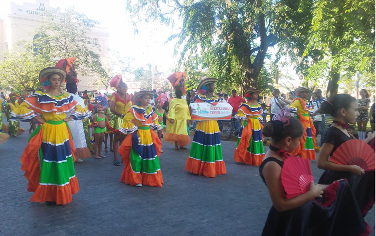 Compañías en clausura de la Fiesta de la Danza en Villa Clara.