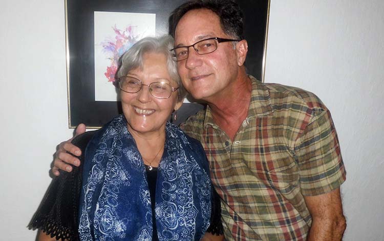 Adela Marí­a Suárez y Oscar de la Portilla.