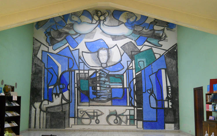 Mural de Amelia Peláez en Santa Clara