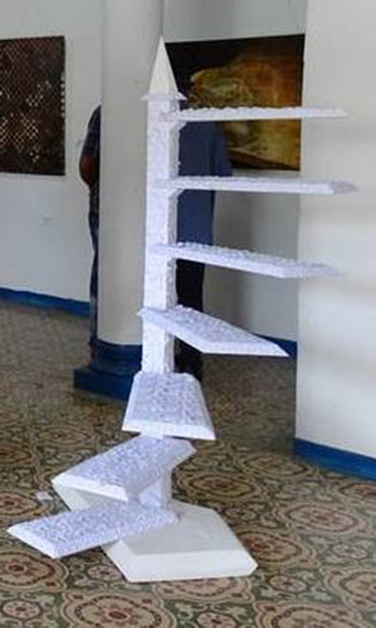 Obra del Salón Provincial de Estudiantes de Artes Plásticas de Villa Clara. Obra del Salón Provincial de Estudiantes de Artes Plásticas de Villa Clara.