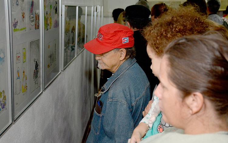 Exposición colectiva por el aniversario 50 del suplemento humorístico Melaíto. Exposición colectiva por el aniversario 50 del suplemento humorístico Melaíto.