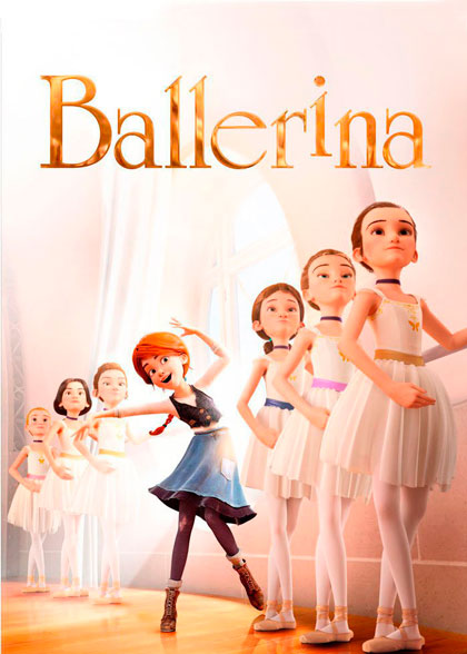 Cartel de la película francesa Ballerina. Cartel de la película francesa Ballerina.