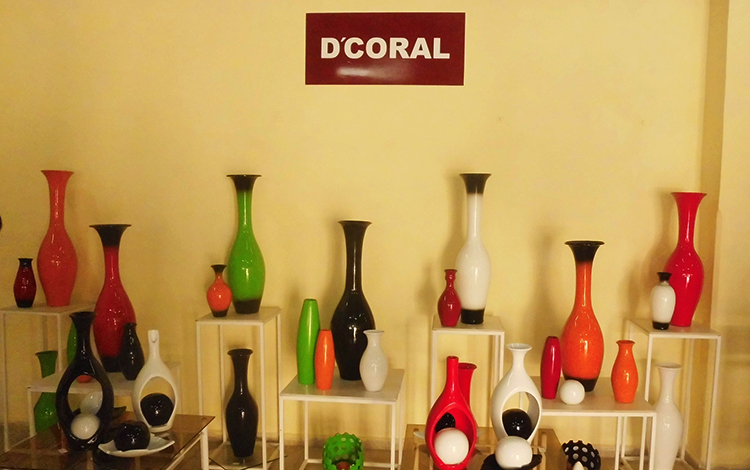 Objetos artesanales del proyecto D'Coral, de Villa Clara.